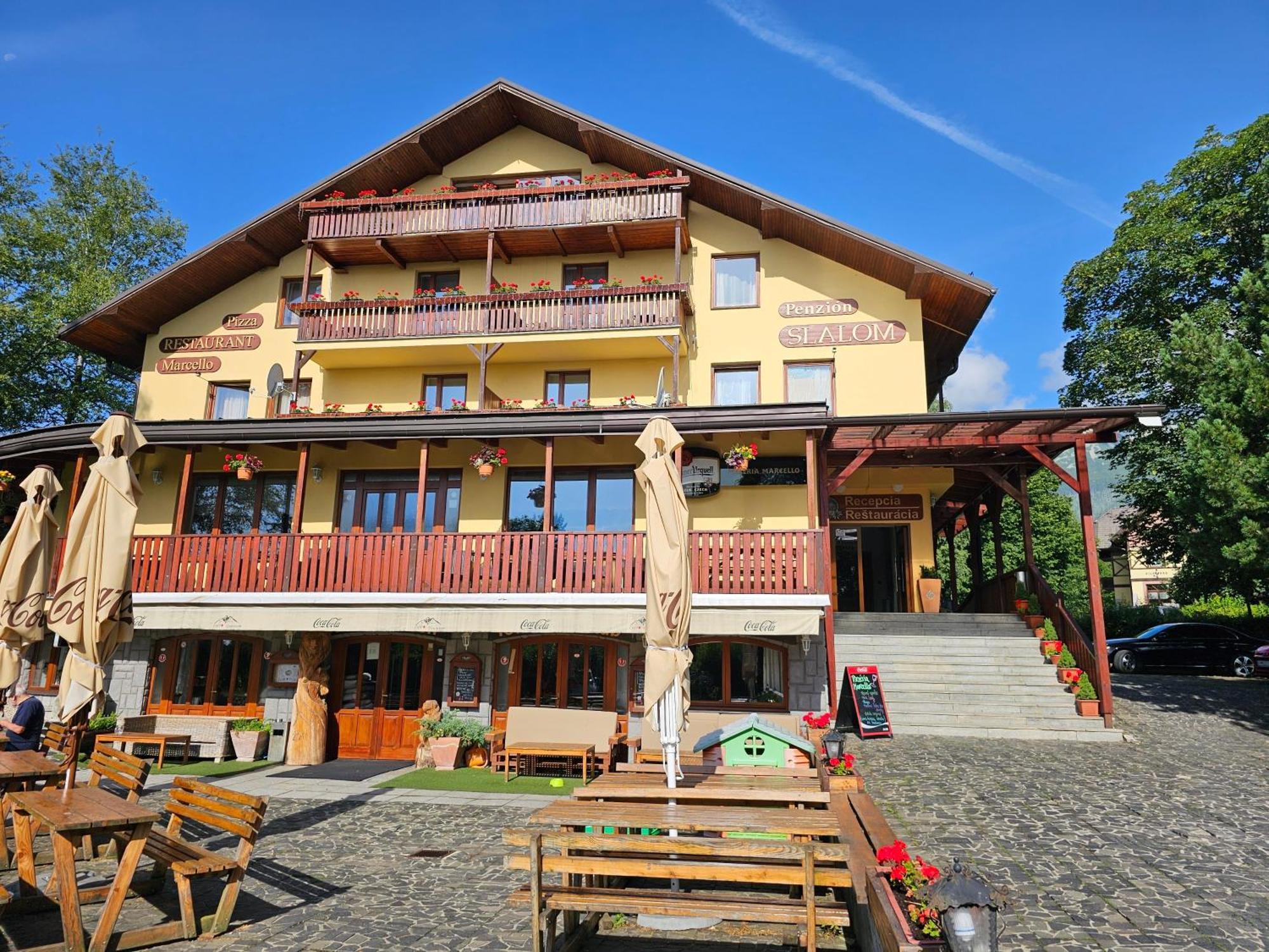 Penzion Slalom Tátralomnic Kültér fotó